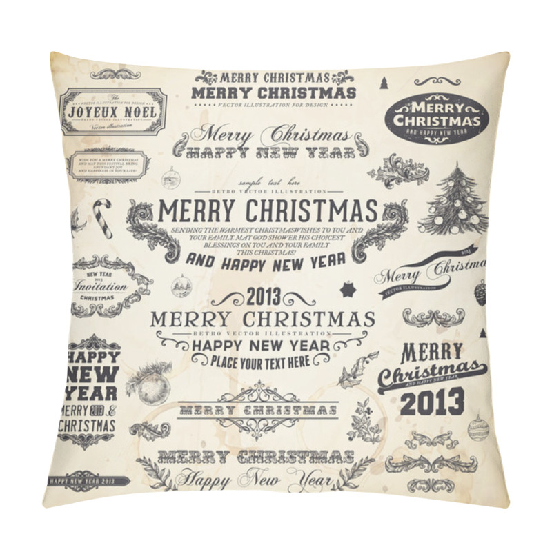 Personality  Christmas Decoration Collection. Pillow Covers