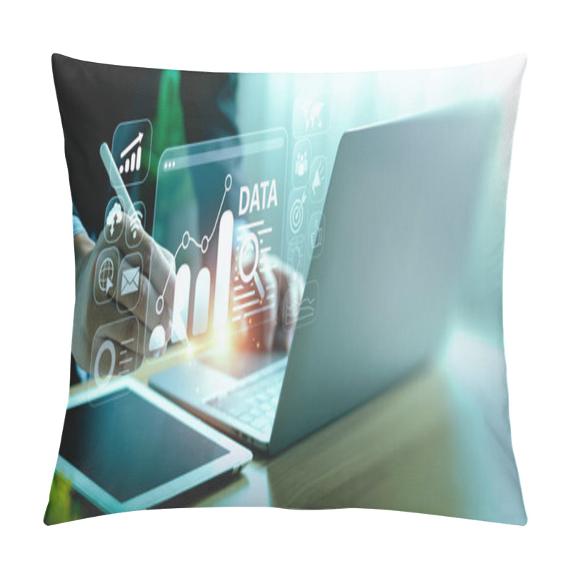 Personality  Digital Information Marketing Leverages Technology And Digital Platforms To Meet Customer Needs, Creating Modern And Effective Experiences. It Utilizes Digital Data To Enhance Marketing Activities. Pillow Covers