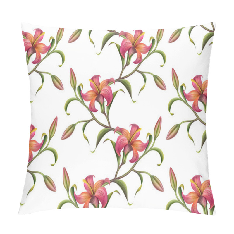 Personality  Tropical Flower Pattern Background Pillow Covers