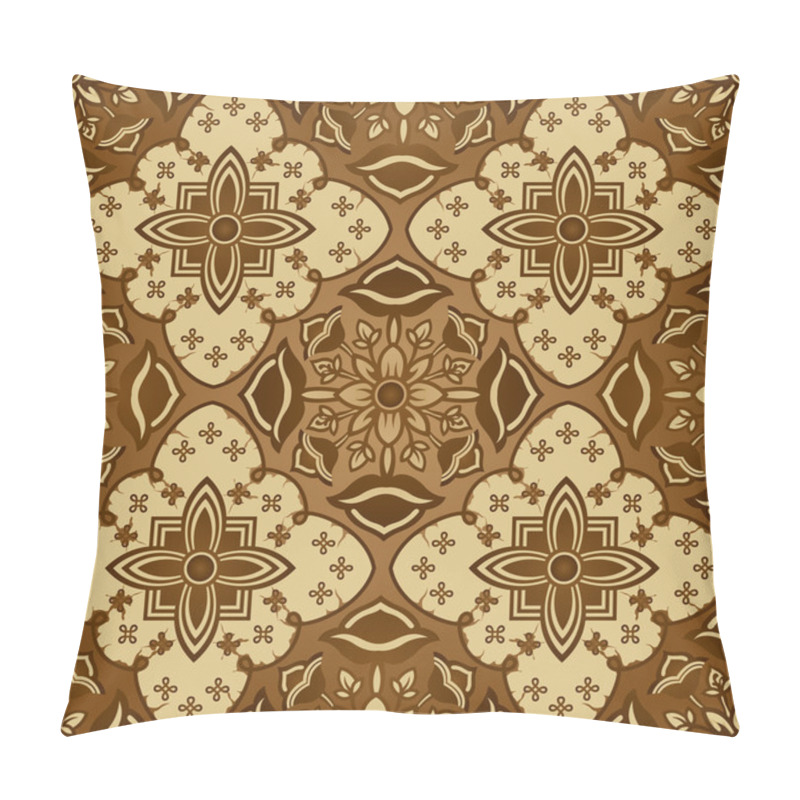 Personality  Seamless Batik Pattern Pillow Covers