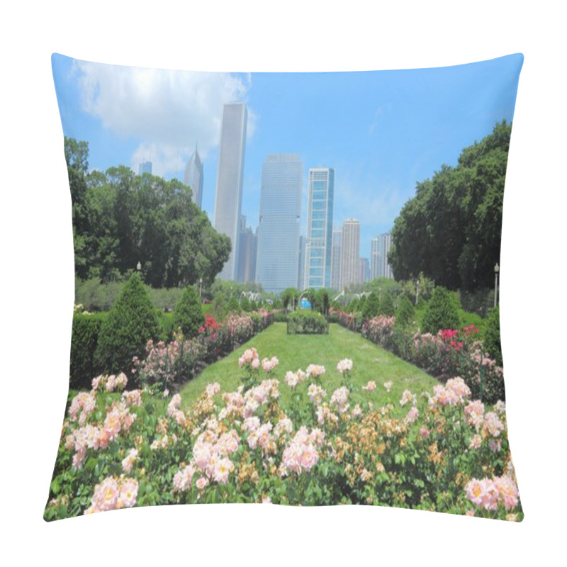 Personality  Chicago Skyline, United States Pillow Covers