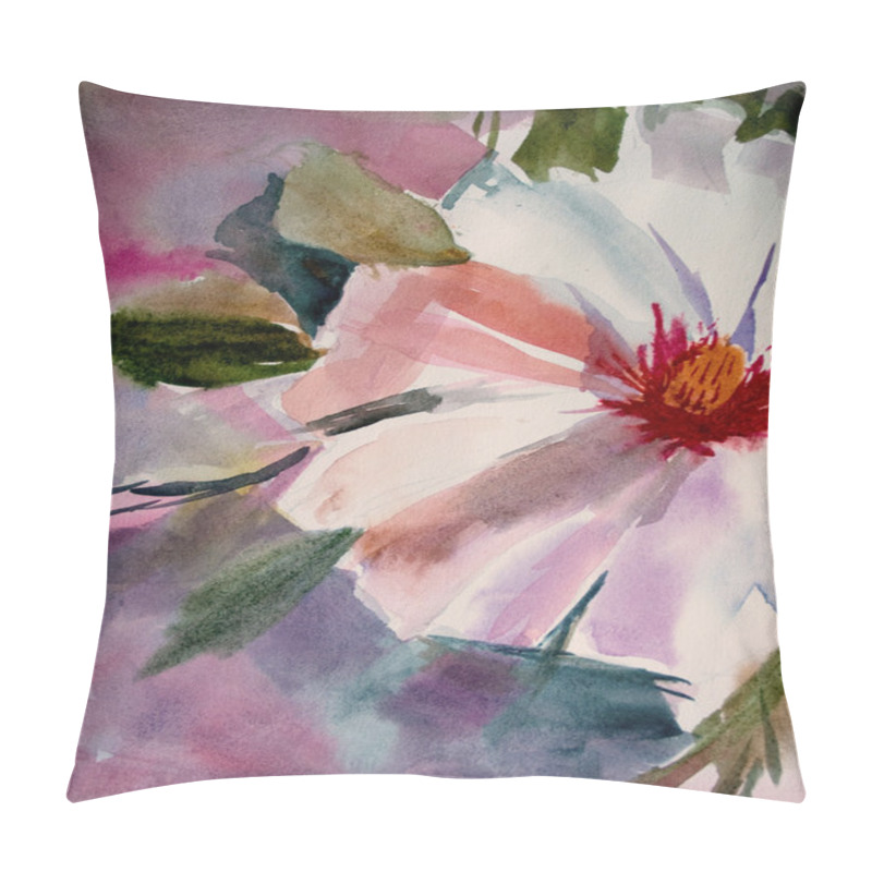 Personality  Spring White Flower Pillow Covers