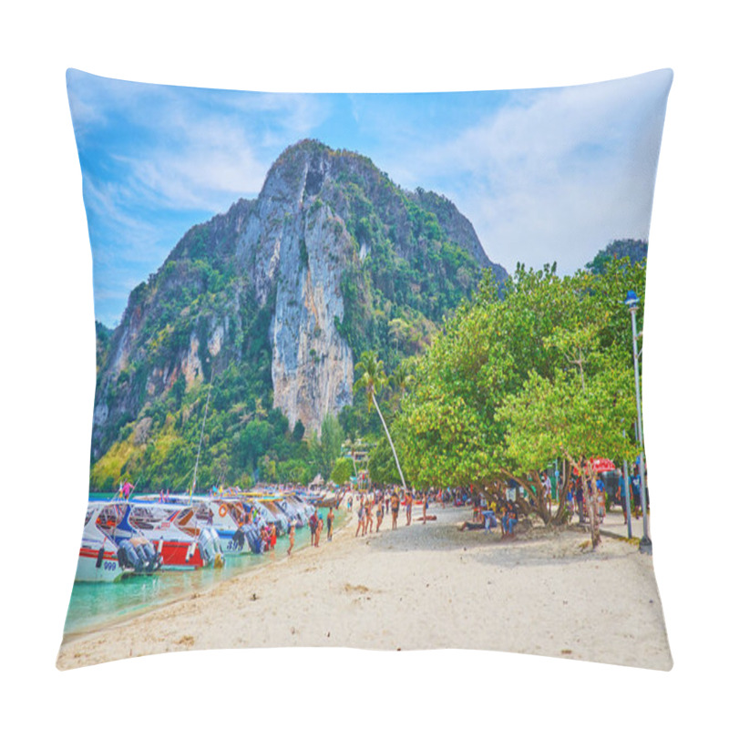 Personality  Explore Phi Phi Don Island, Krabi, Thailand Pillow Covers