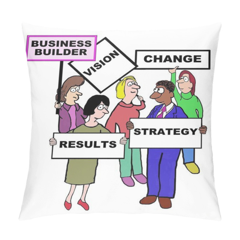 Personality  Business Builder Pillow Covers