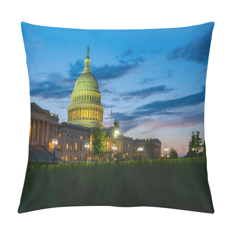 Personality  Capitol Building. Capitol Hill, Washington DC. Majestic Congress Is A Landmark. Central Capitol Houses Government. Capitols Hill. Neoclassical Capitol Signifies Governance Pillow Covers