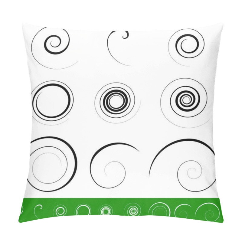 Personality  9 Different Circular Shapes. Pillow Covers