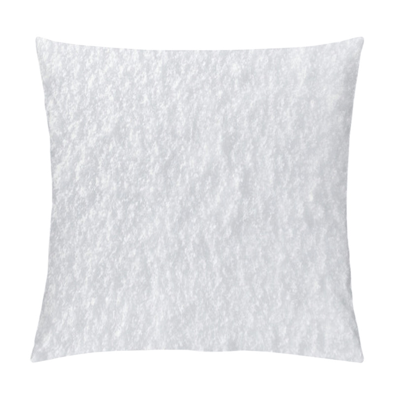 Personality  Fresh Snow Background With Small Snowflakes Texture Pillow Covers