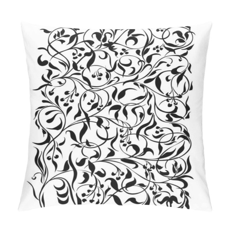 Personality  Swirling Decorative Floral Plant Pattern Pillow Covers