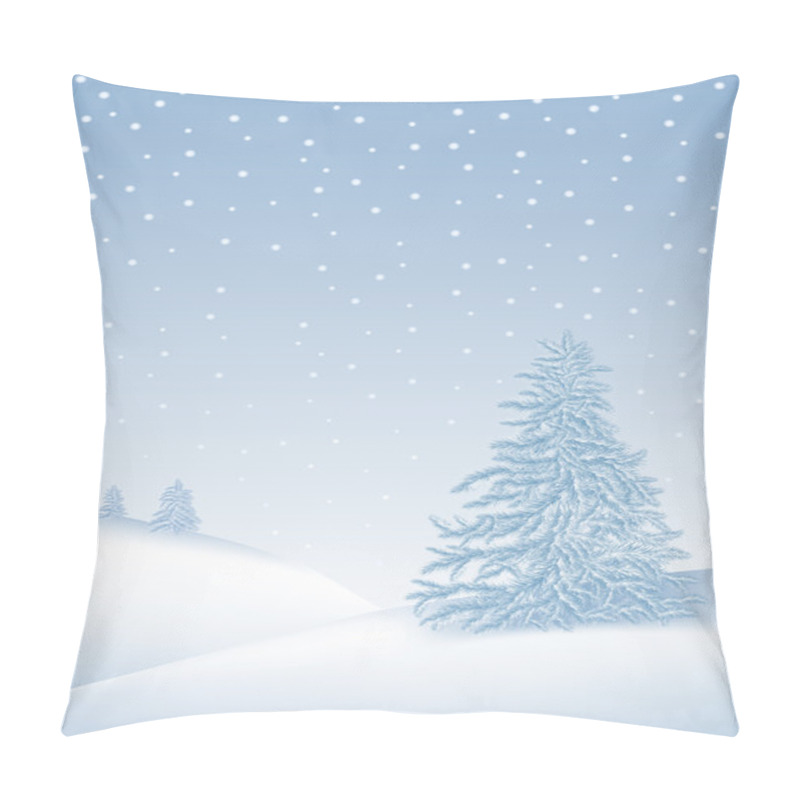 Personality  Winter Landscape Pillow Covers