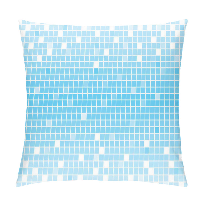 Personality  Bright Blue Squares Vector Background Pillow Covers