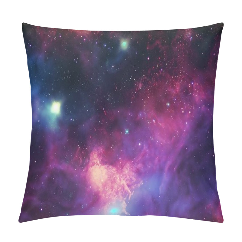 Personality  Space Background With Stardust And Shining Stars. Pillow Covers