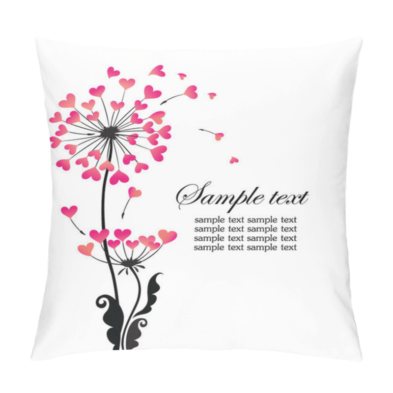 Personality  Beautiful Dandelion Pillow Covers