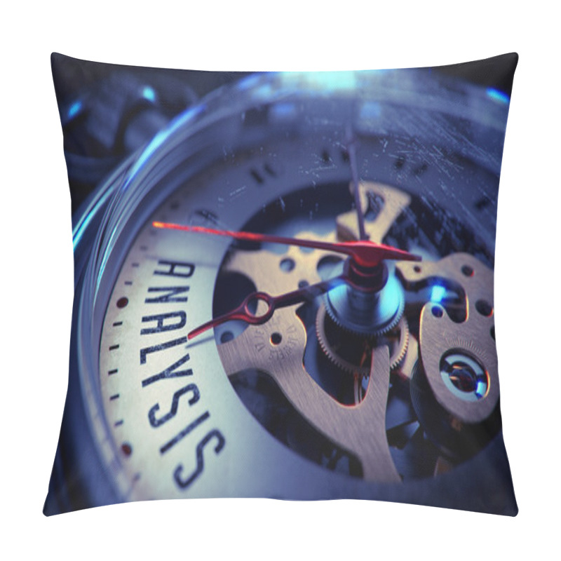 Personality  Analysis On Pocket Watch Face. Pillow Covers