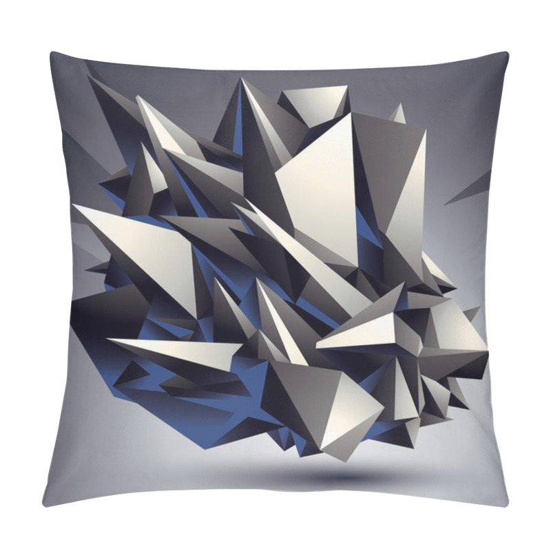 Personality  Geometric Abstract 3D Complicated Object Pillow Covers