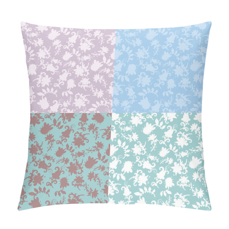 Personality  Collection Of Seamless Patterns Pillow Covers