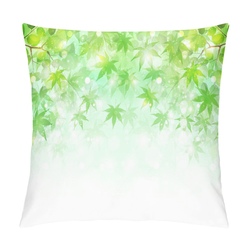 Personality  Maple Leaf Scenery Pillow Covers