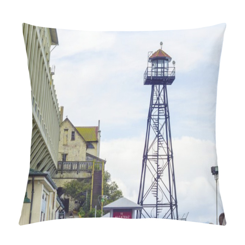 Personality  Alcatraz Guard Tower, San Francisco, California Pillow Covers