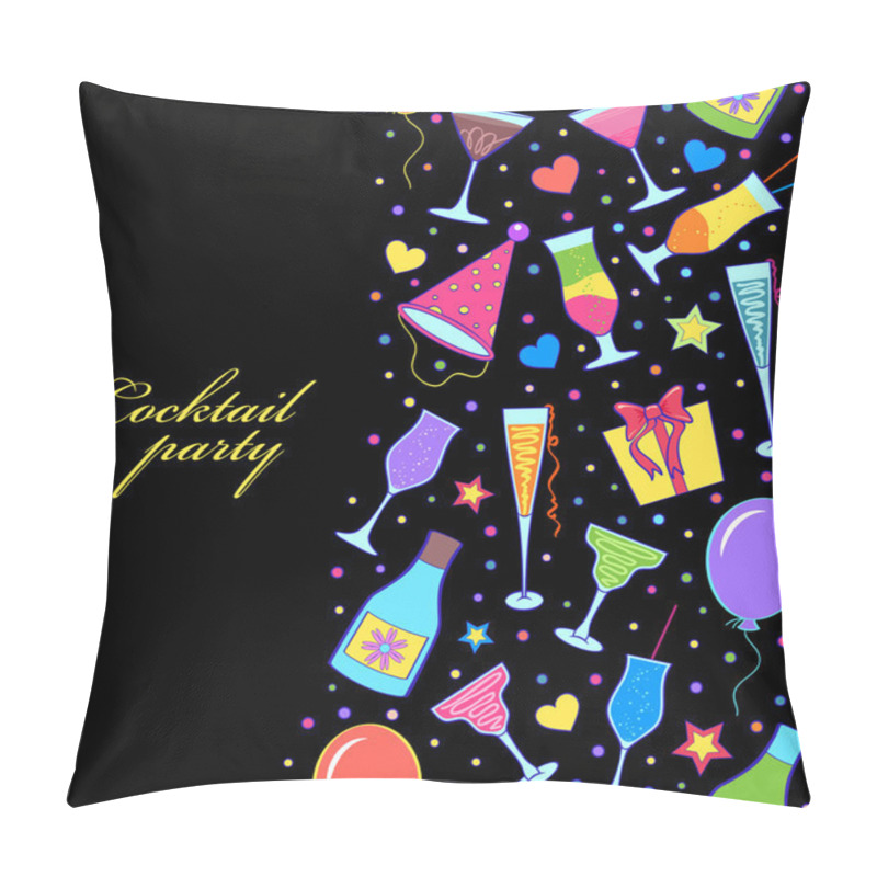 Personality  Festive Background Pillow Covers