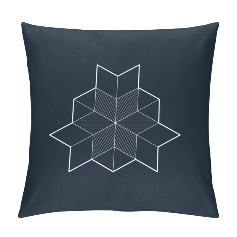 Personality  Geometric Element, Star Pattern Pillow Covers