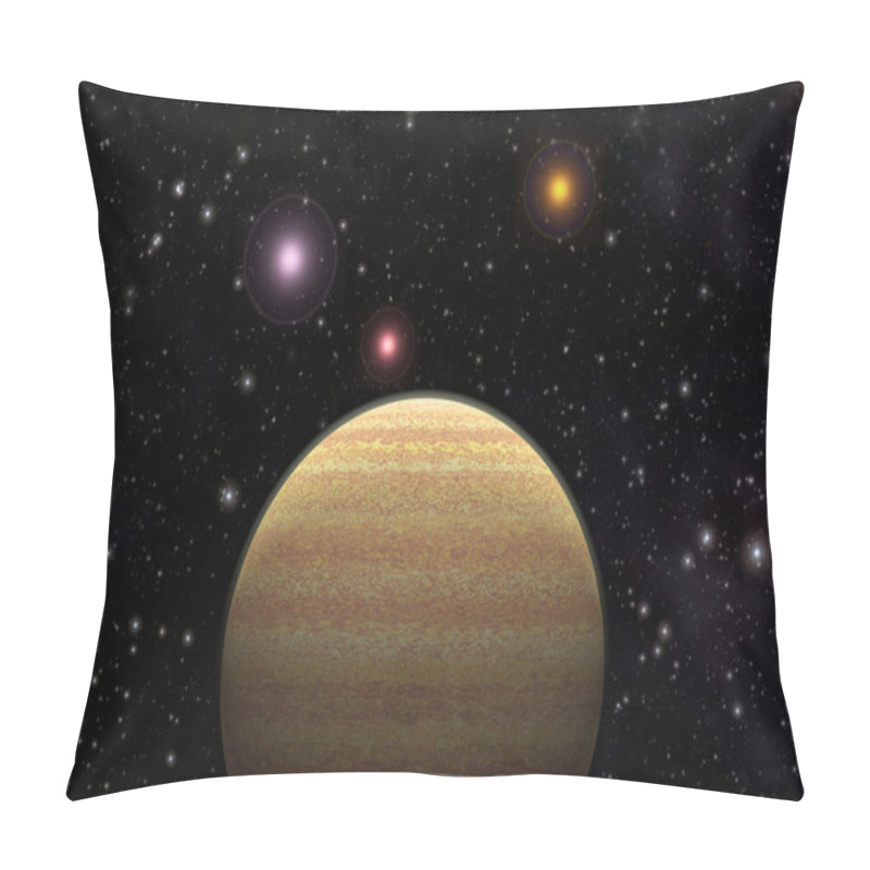 Personality  Alien Planet Exoplanet Pillow Covers