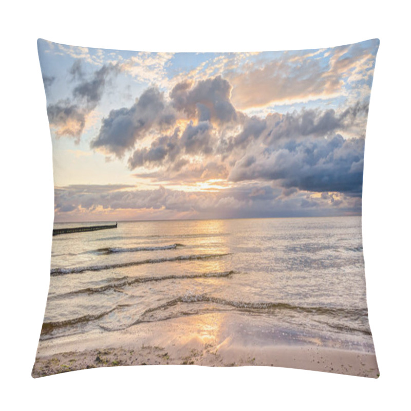 Personality  Sunrise At The Beach Pillow Covers