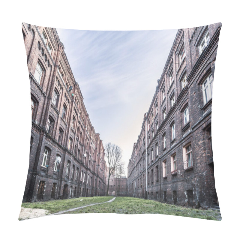 Personality  Historic, Postindustrial Blocks Of Flat In Lodz, Poland Pillow Covers