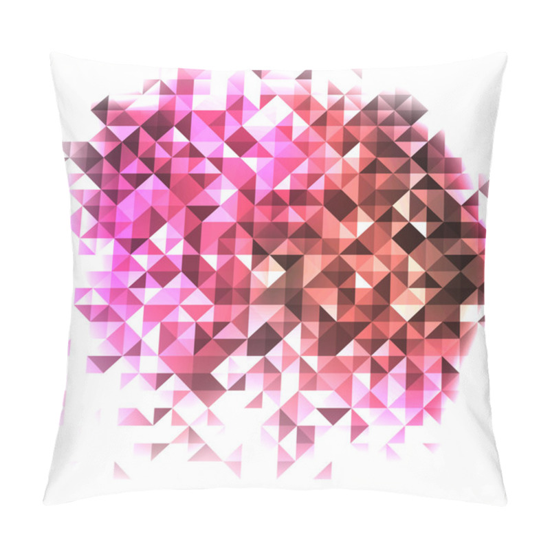 Personality  Violet Triangles Pillow Covers