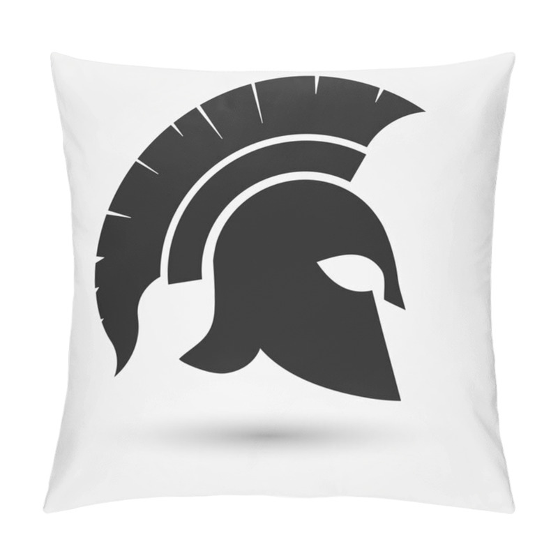 Personality  Spartan Warrior Helmet Pillow Covers