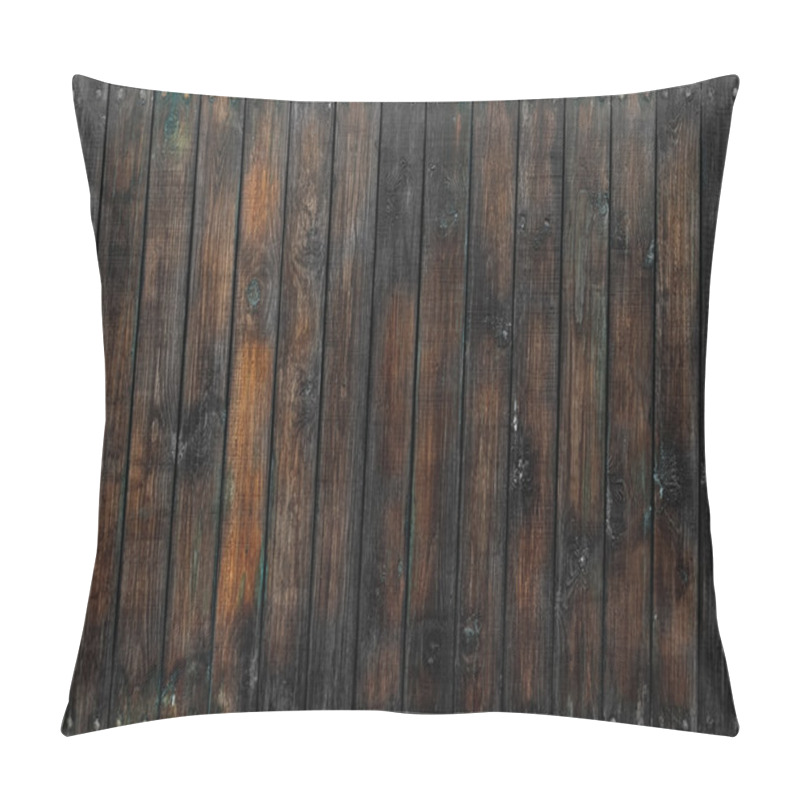 Personality  Dark Wood Background Pillow Covers