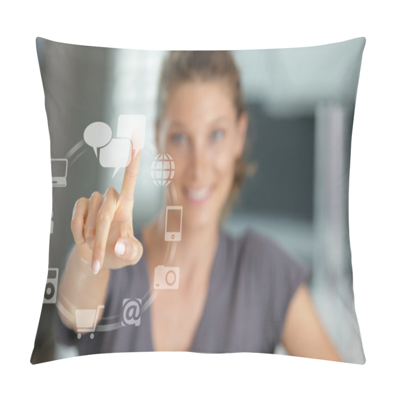 Personality  Touch Screen Pillow Covers