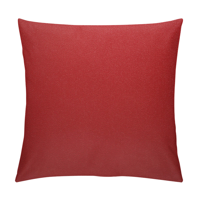 Personality  Vivid Red Background With Texture Pillow Covers