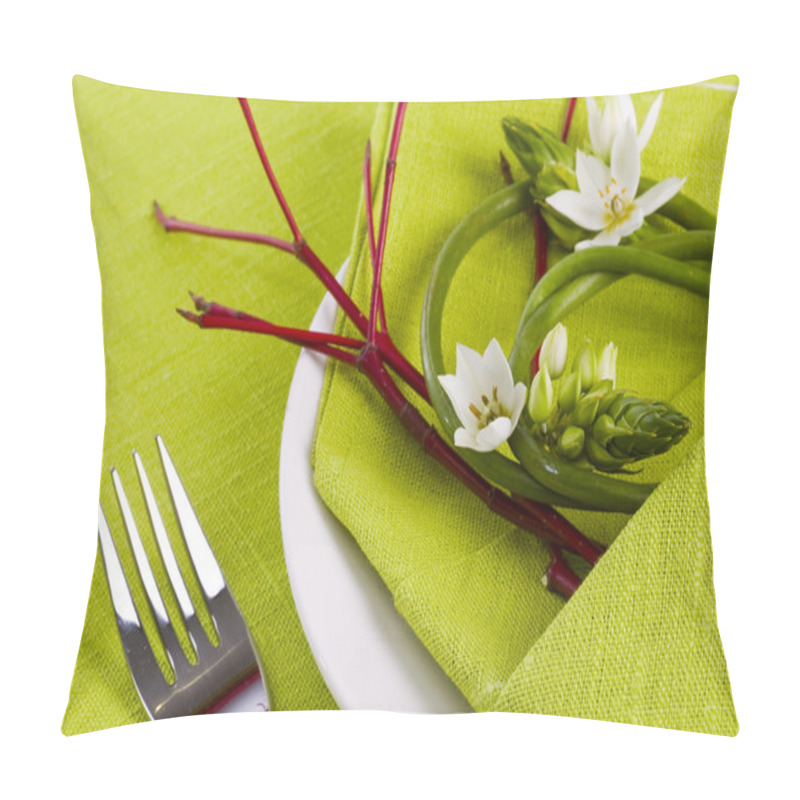 Personality  A Formal Place Setting Pillow Covers