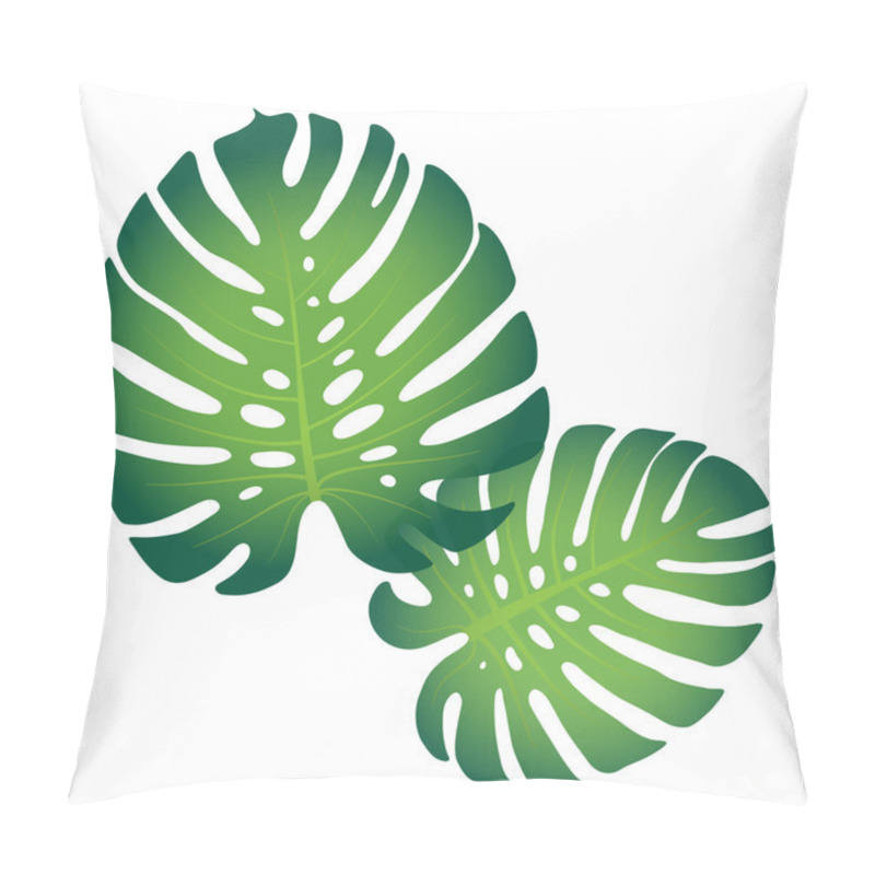 Personality  Monstera Leaves Pillow Covers