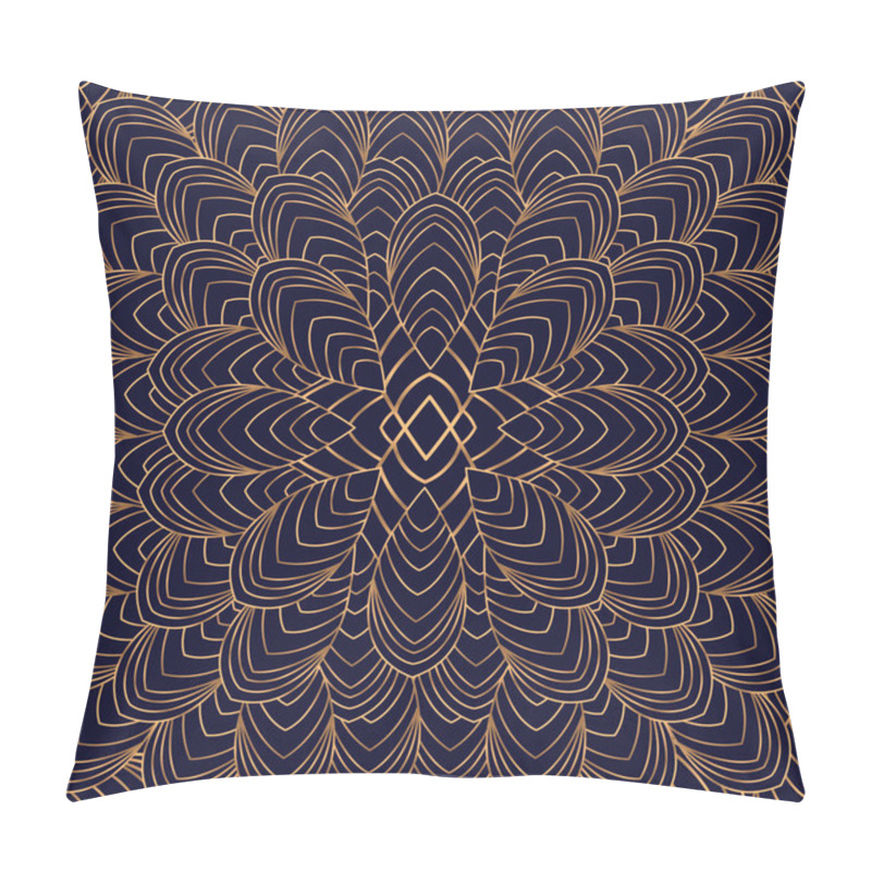 Personality  Luxury Background Pattern Vector Seamless Pillow Covers