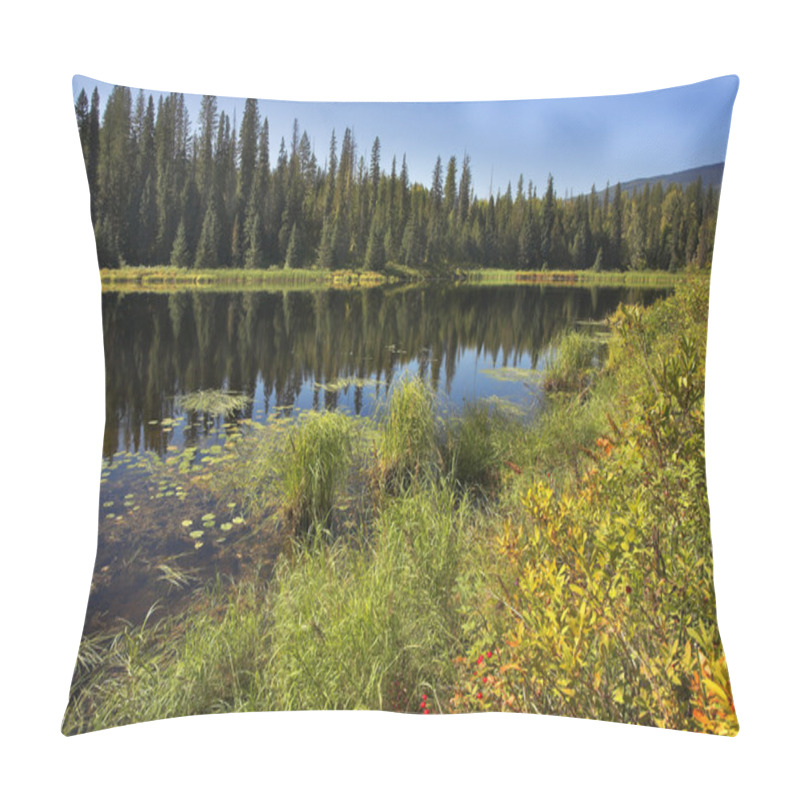 Personality  Reflections In Water. Pillow Covers