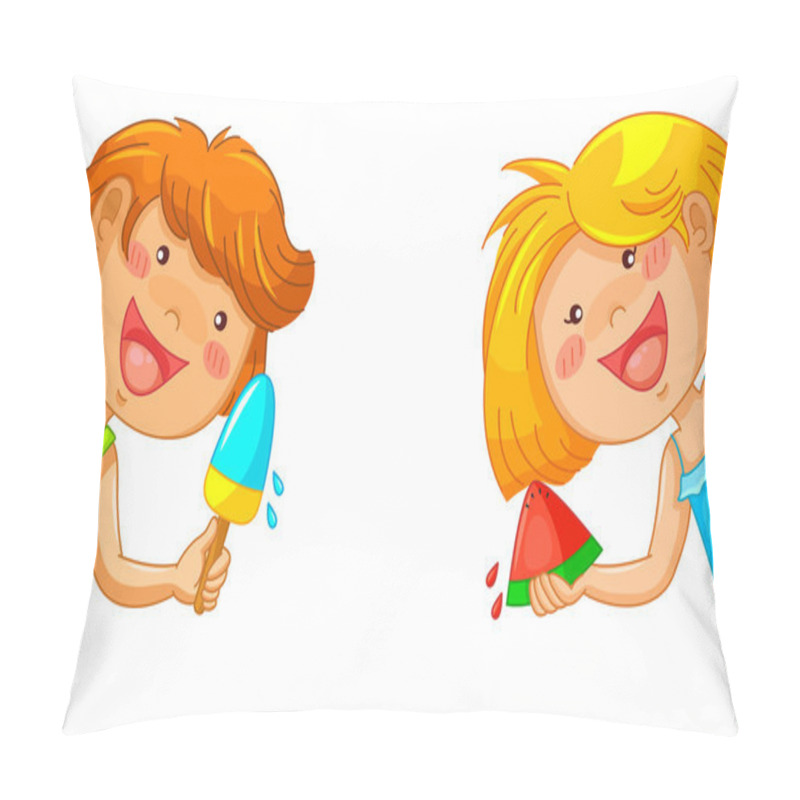 Personality  Summer Snacks Pillow Covers