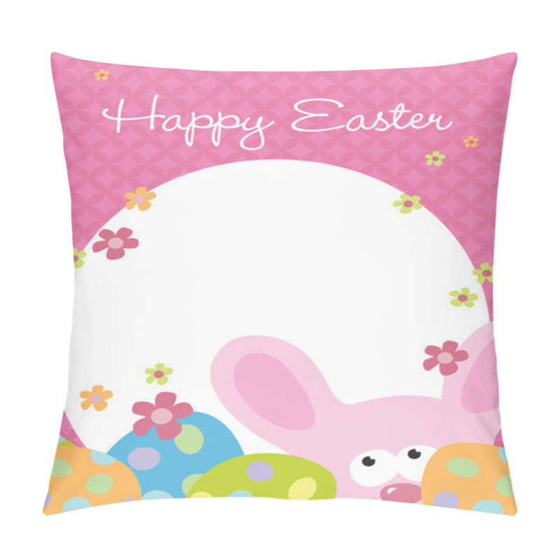 Personality  Easter Flyer Template Pillow Covers