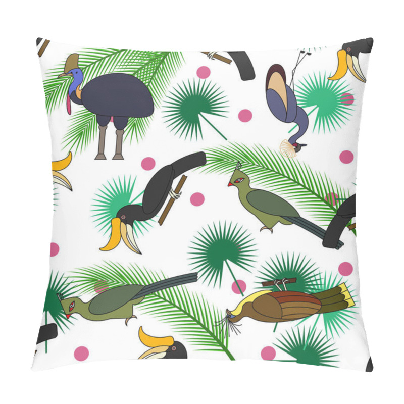 Personality  Seamless Tropical Pattern Pillow Covers