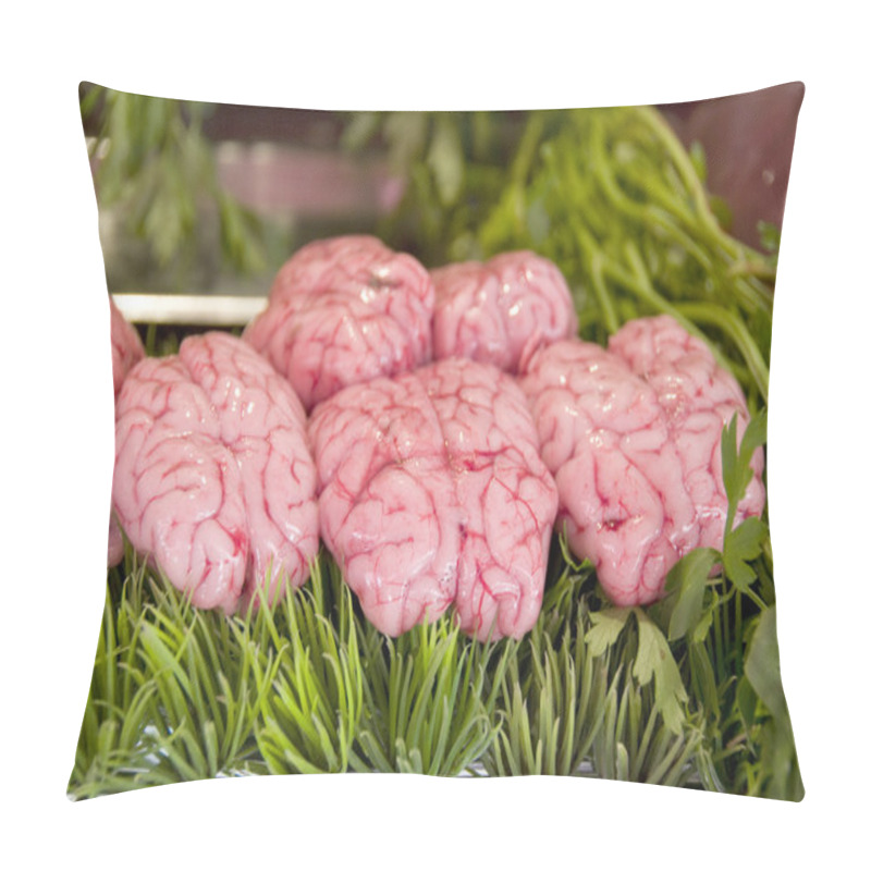 Personality  Cow Brains In Butcher Shop Pillow Covers