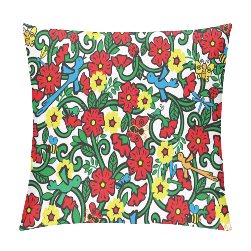 Personality  Texture With Fantasy Flower Pillow Covers