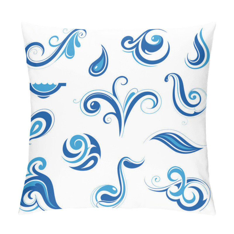 Personality  Water Ornament Pillow Covers