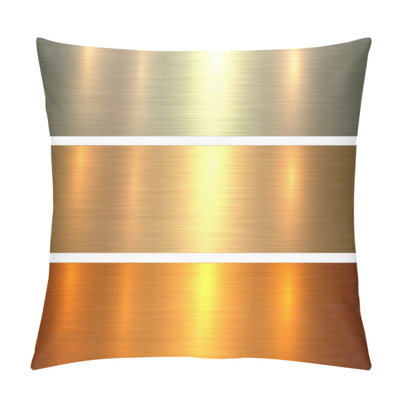 Personality  Metal Gold Texture Background Pillow Covers