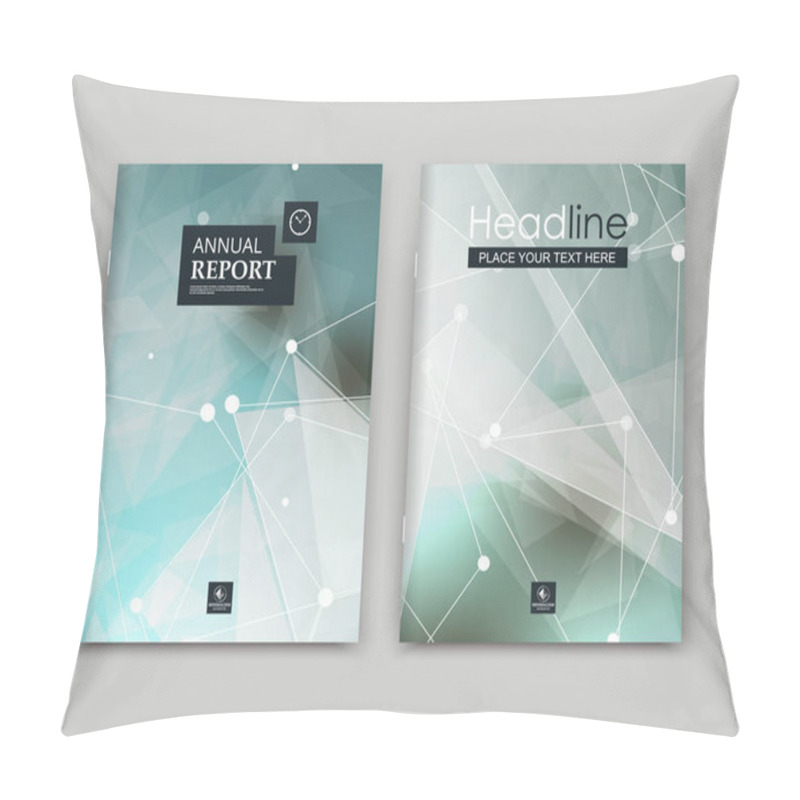 Personality  Abstract Polygonal Composition. Text Frame Surface. Green A4 Brochure Cover Design. Title Sheet Model Set. White Space Star Ray Icon. Modern Vector Front Page. Ad Banner Form Texture. Flier Fiber Font Pillow Covers