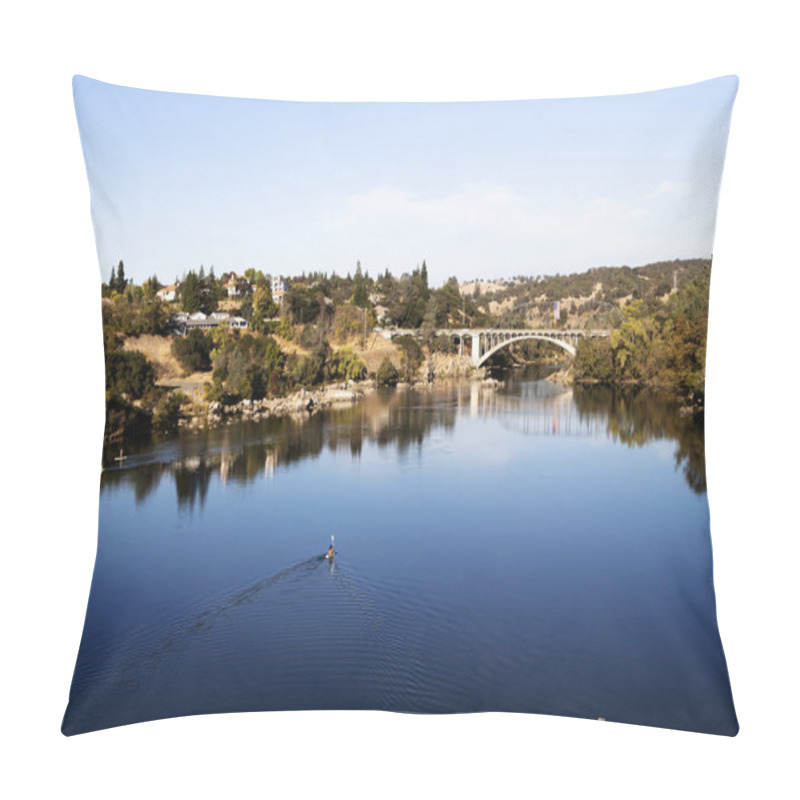 Personality  Lake Natoma And Rainbow Bridge Folsom California Pillow Covers