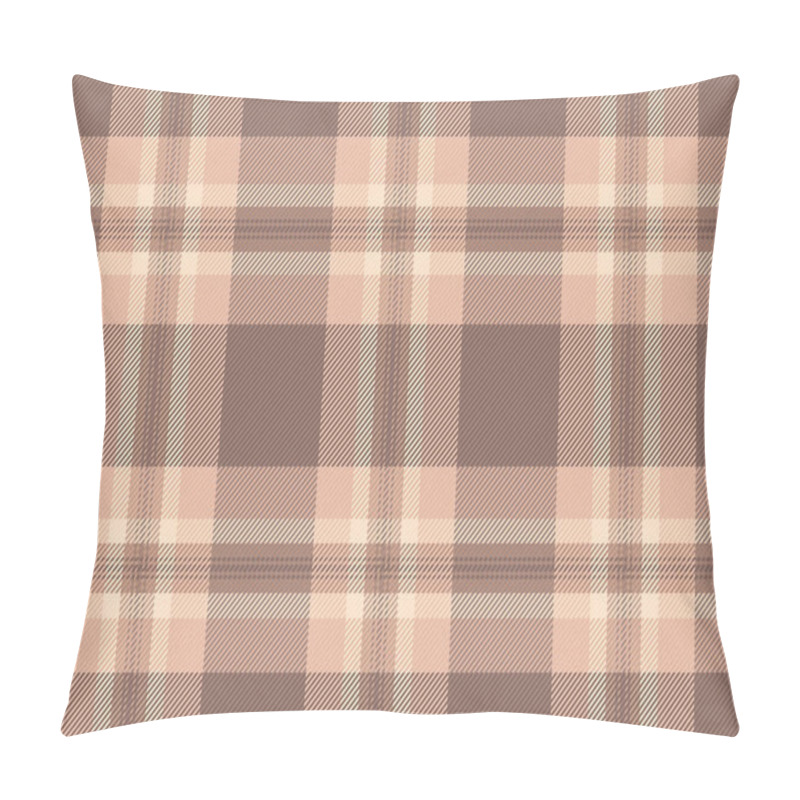 Personality  Elegant Neutral Plaid Pattern. Subtle Beige And Brown Tones Create A Sophisticated Texture Perfect For Fashion, Home Decor, Or Website Backgrounds. Versatile Design For Various Applications. Pillow Covers