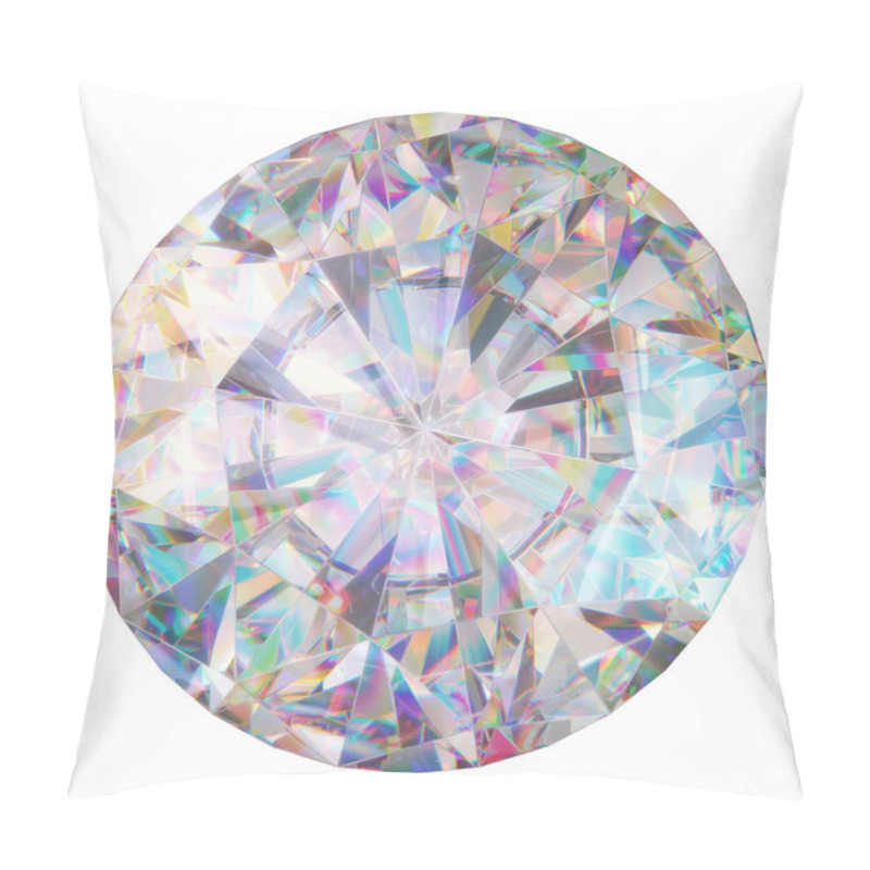 Personality  Giant Diamond Clipping Path Mask Included Pillow Covers