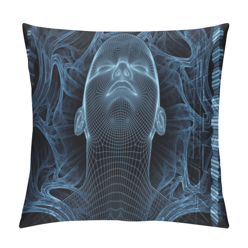 Personality  Processing Digital Identity Pillow Covers