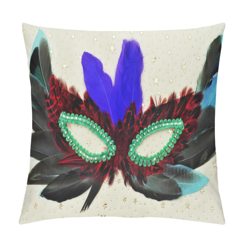 Personality  Carnival Mask Pillow Covers