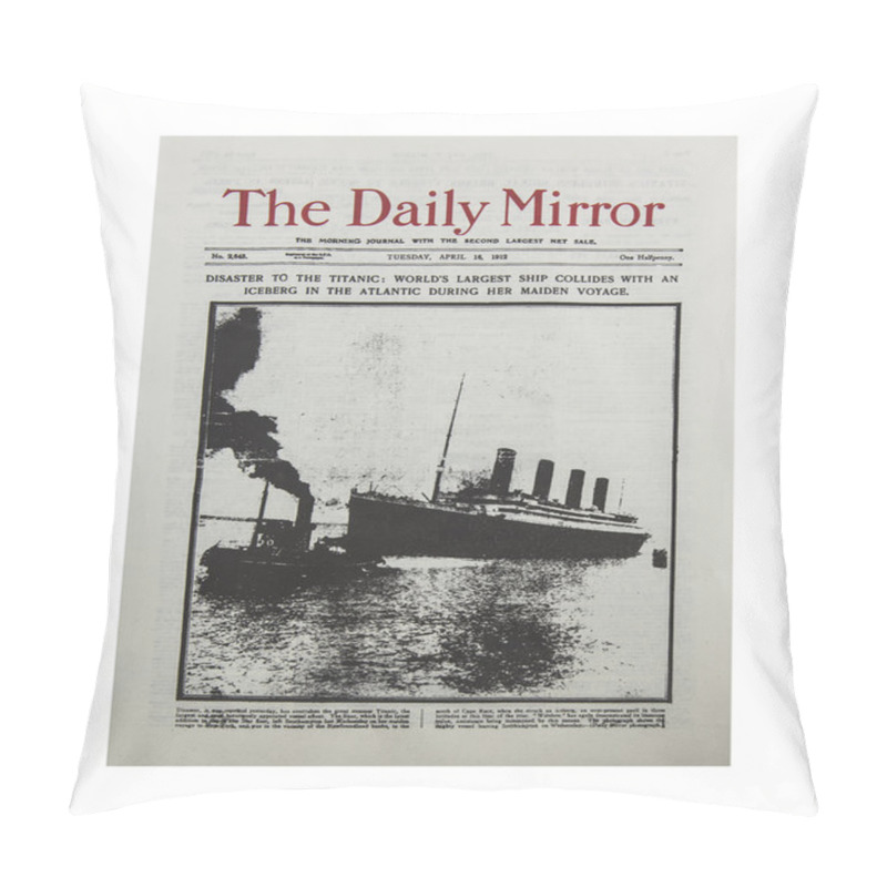 Personality  Titanic Pillow Covers