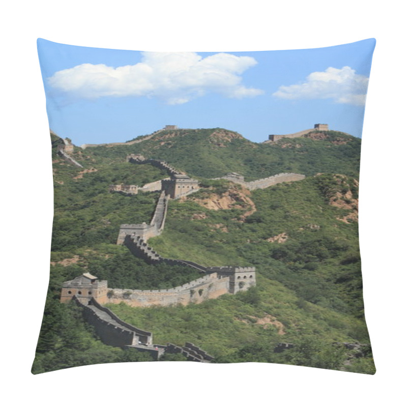 Personality  The Great Wall Of China Close To Jinshanling Pillow Covers